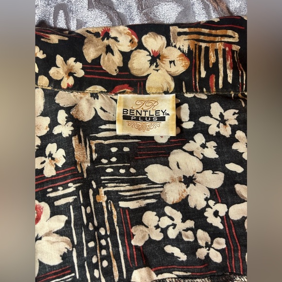 Vintage 90’s TR Bentley Plus Vacation Two Piece Skirt & Top 3X - Picture 5 of 12